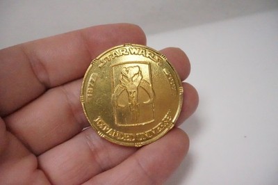 STAR WARS 30TH BOBA FETT ANIMATED UGH COIN HOLIDAY SPECIAL