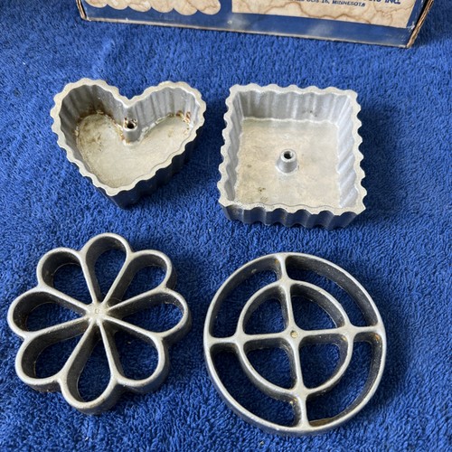 Vintage Nordic Ware doppia rosetta e timbale ferro Northland prodotti alluminio - Foto 7 di 8