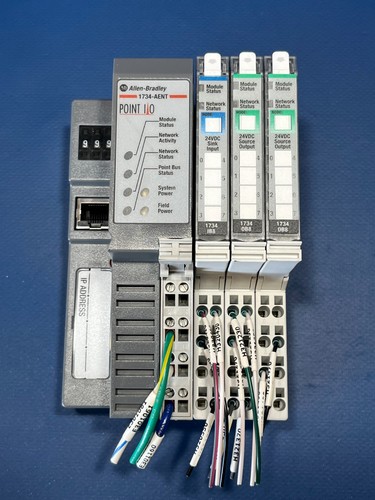 ALLEN BRADLEY 1734-AENT + 1734-IB8 1734-OB8 MODULE - Bild 2 von 2