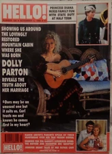 Hello! Magazine 3rd November 1990, Dolly Parton Reveals The Truth About Marriage