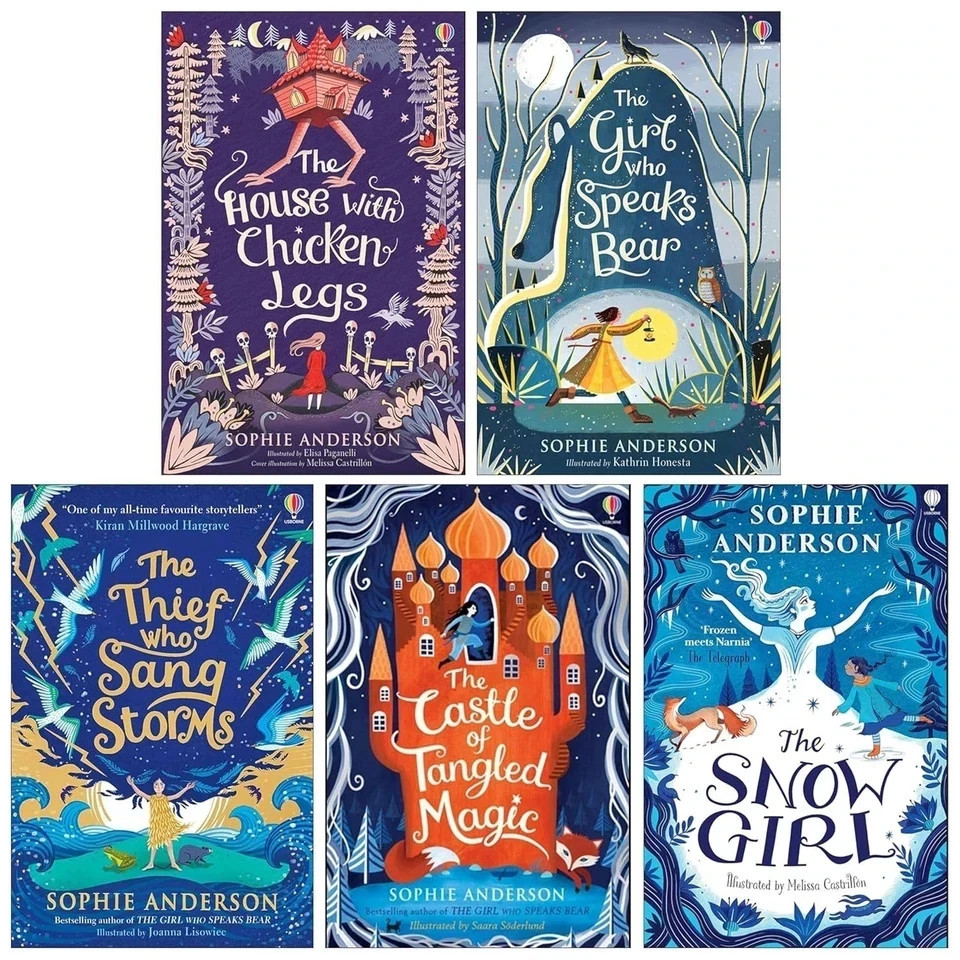 House with Chicken Legs By Sophie Anderson 5 Books Collection Set Castle of Tang