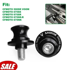 For CF-MOTO 500SR VOOM 675SR-R Rear Swingarm Spools Sliders Paddock Stand Screws