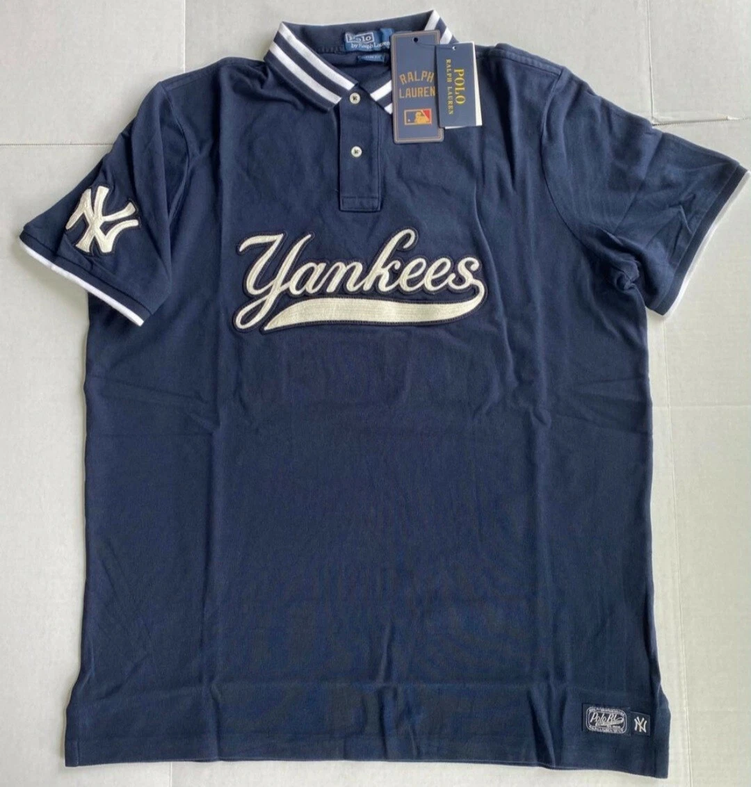 New York Yankees MLB Fruit Flair Mens Short Sleeve Polo Shirt