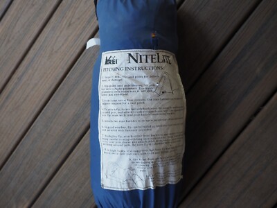 REI NITE LITE　1～2人用 REI NiteLite 2-Person 3-Season Tent w/ Vestibule & Rainfly - Gold