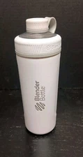 Blender Bottle Radian 26 oz. Insulated Stainless Steel Cup Loop White