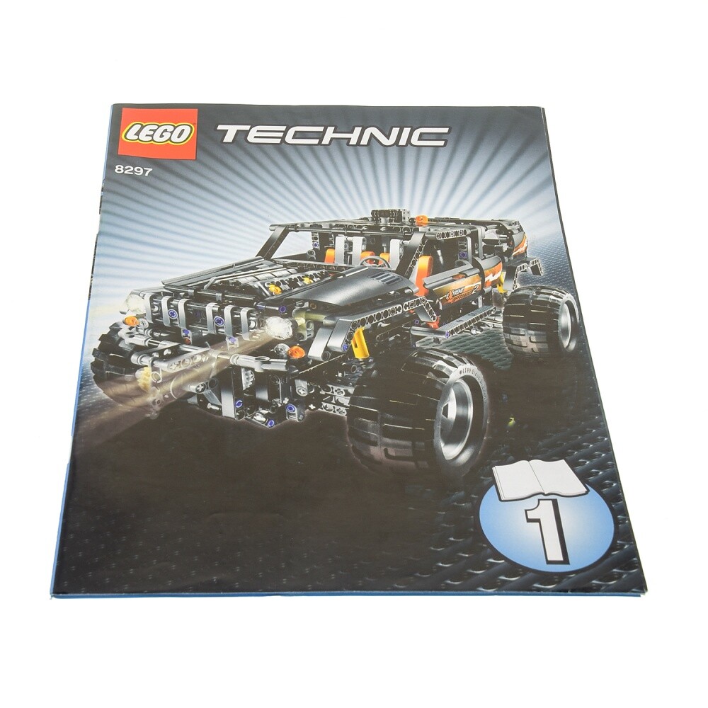 Truck Lego 8297 Lego Truck Technic All Terrain Instructions 1x
