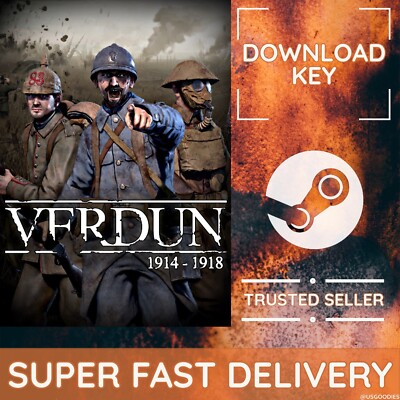 Verdun - [2015] PC/MAC DAMPFSCHLÜSSEL   VERSAND AM SELBEN TAG  