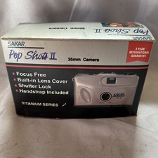 35 mm Camera Sakar Pop Shots II FF9TI New In Box