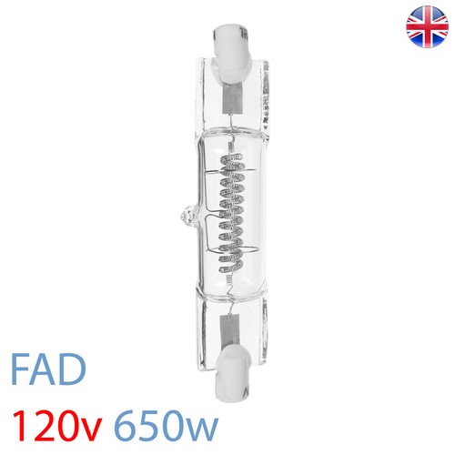 FAD 120v 650w R7s 79mm Unbranded Bulb Lamp FAD UK Stock - Picture 2 of 3