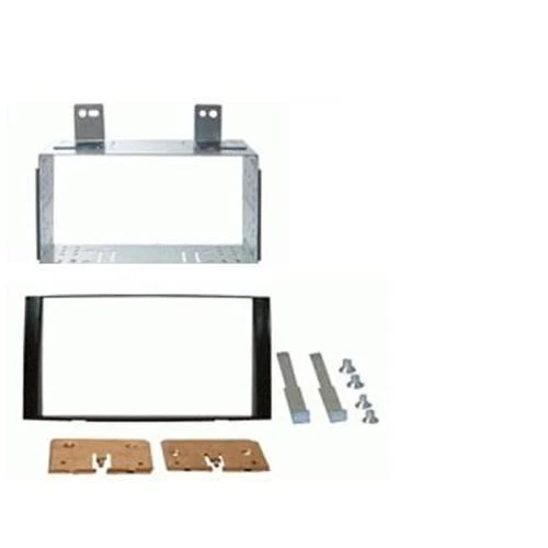 AERZETIX – Adattatore 2 DIN Per Autoradio Kia Pro Cee'd 2007-2012, In Plastica E Metallo