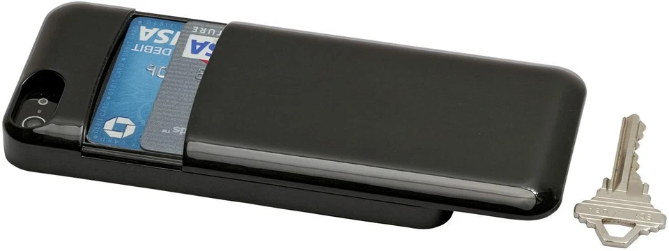 Estuche de almacenamiento de tarjetas de crédito Aduro U-STASH para Apple iPhone 5 embalaje al por menor Foto 2 de 4