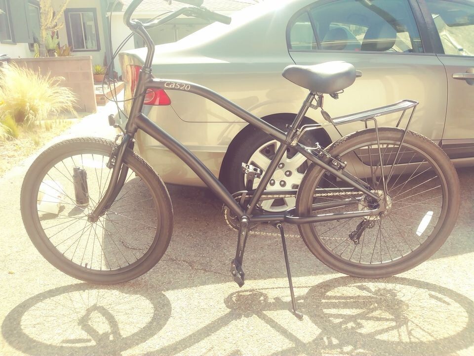 Firmstrong CA520 Cruiser Bicycle, Barely ridden (Black w/ ac