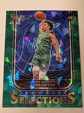 2020-21 Select Basketball - Rookie Selections - Prizms Green - #14 - JOSH GREEN