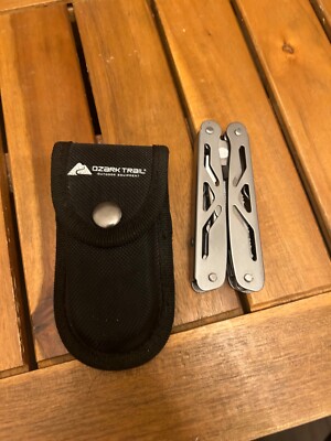 Ozark Trail 12 In 1 Multi Tool With Nylon Sheath/Carrying Case