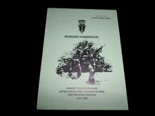 U.S ARMY RANGER HANDBOOK TRAINING BOOK MILITARY RANGER MANUAL BOOK