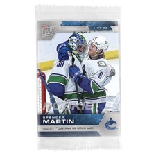 2021-22 NHL Topps NOW® Sticker  #261🥅 Spencer Martin RC 🥅 Canucks Blue Jackets