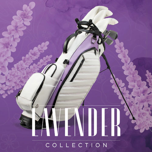 VESSEL Player 4.0 PRO Stand LTD Carry Bag 9.5 x 47in 2024 Double Strap Lavender - Picture 7 of 7