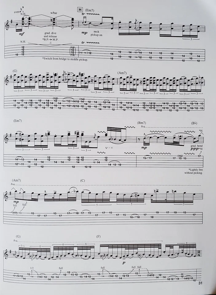 Stevie Ray Vaughan The Sky Is Crying Guitar Tab Sheet Music Book g1 - Image 4 of 4