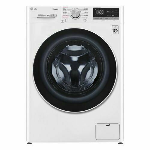 LG F4R9513TPBC machine à laver Charge avant 13 kg 1400 tr/min Noir