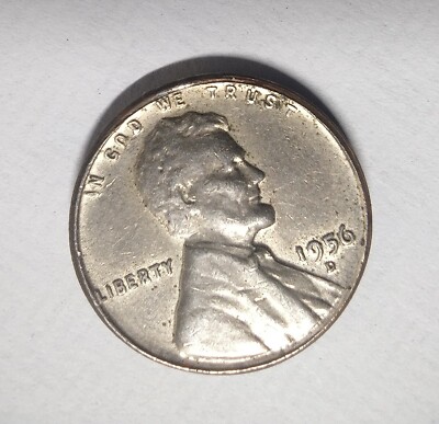 1956 D Lincoln wheat penny cooper /nickel  Error Strike Check!!