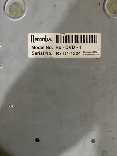 Recordex RX-DVD-1 CD VCD DVD Duplicator System, Serial # RX-D1-1324 - 第 4/5 張圖片