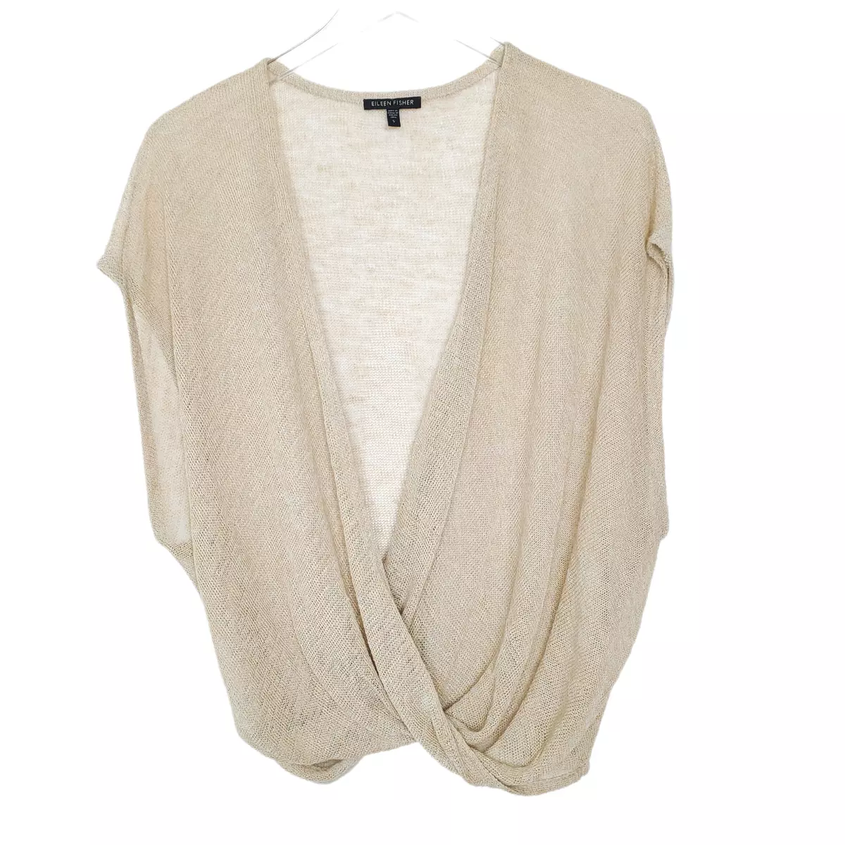 Eileen fisher wrap clearance sweater