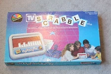 Vintage Selchow & Righter TV Scrabble Board Game