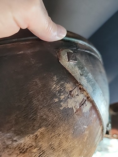 GRAN cuenco de madera 18" diámetro rústico masa primitiva tallado a mano reparado casa de campo ÚNICO EN SU CLASE - Imagen 9 de 21