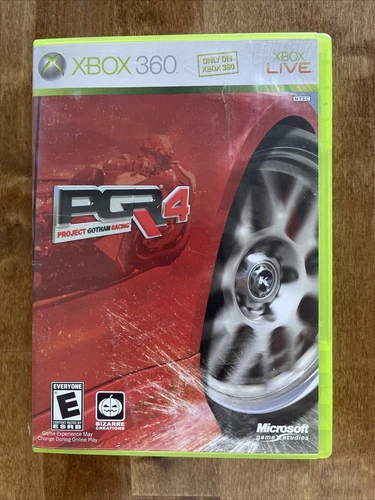 Project Gotham Racing 4 (Microsoft Xbox 360, 2007) Video Game
