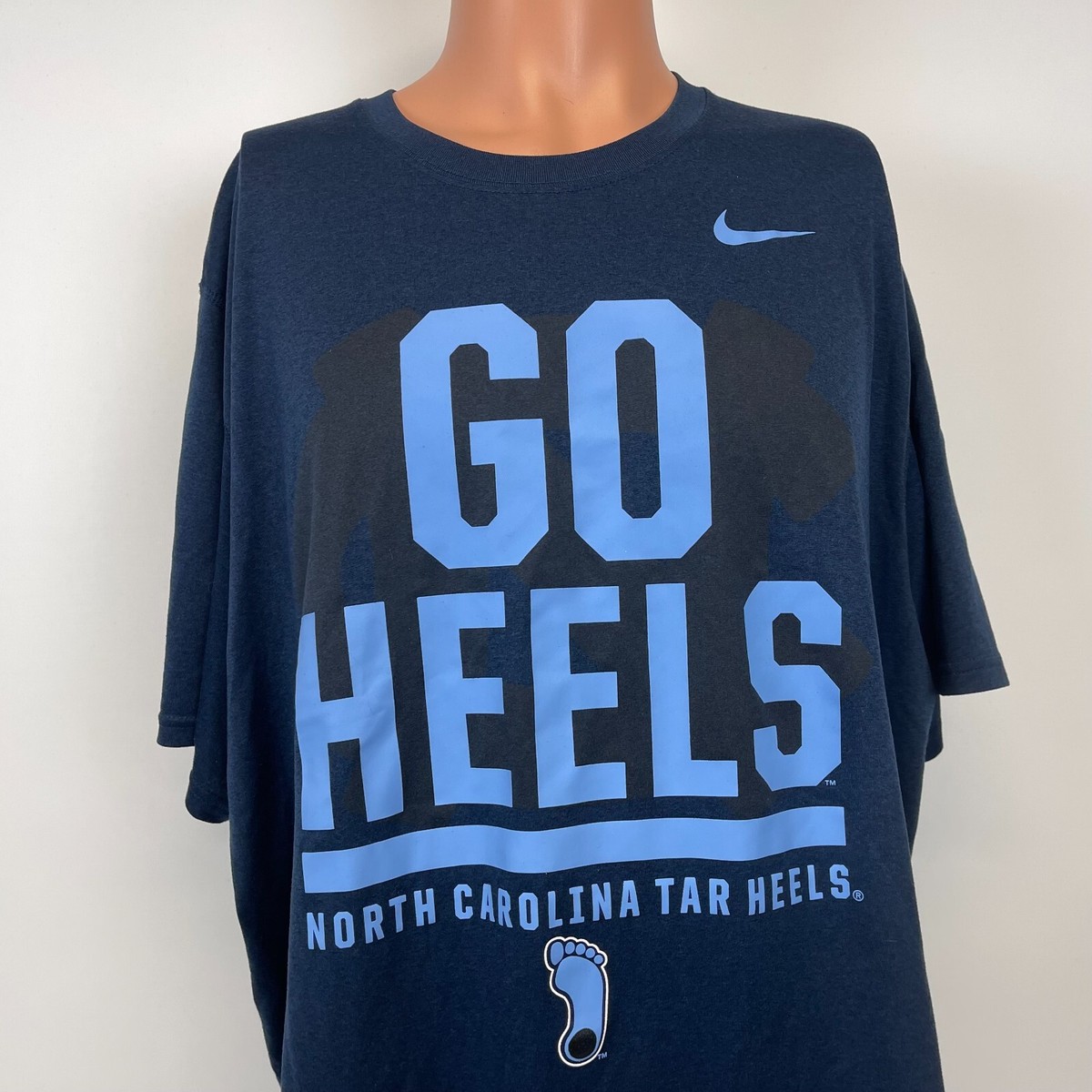 【NIKE】North Carolina Tar Heels Dri-FIT College T-Shirt North Carolina Tar Heels Performance Primary Statement Men's