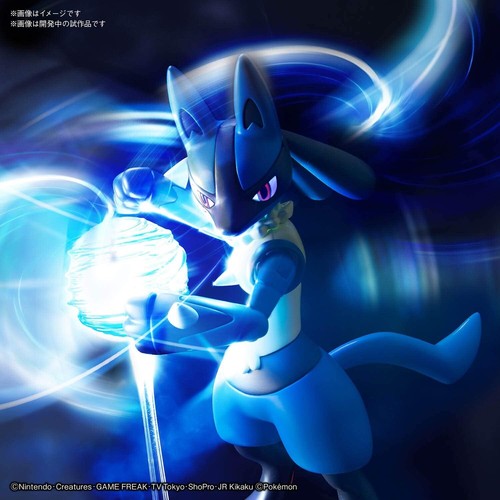 LUCARIO & RIOLU Bandai Pokemon Plastic Model Kit new With Box Plamo Series 44 - Bild 2 von 10