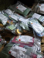 One Meal Food Ration Set of 4pcs Survival Individual IFR IRP MRE Camping Hiking