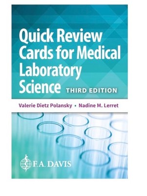 Quick Review Cards for Medical Laboratory Science Cards **NEW**