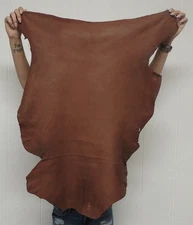 WHISKEY BUCKSKIN Leather Hide for Native Crafts Taxidermy SCA LARP Skin Pelt