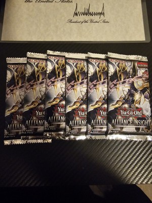 Yu-Gi-Oh! Alliance Insight 6x pack Lot!