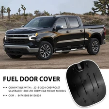 Fuel door Gas Tank Door cover For 2019-2024 Chevrolet Silverado 1500 84745968