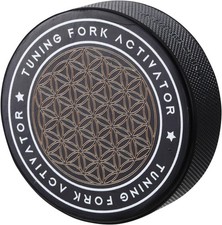 Tuning Fork Activator for Healing Tuning Fork Black Rubber Activator Creates Min