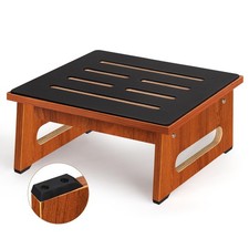 Step Stool, Bed Steps for High Beds Adults with 6.7 Inches, Brown