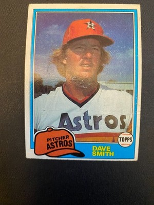 1981 Topps - Dave Smith #534 (RC)