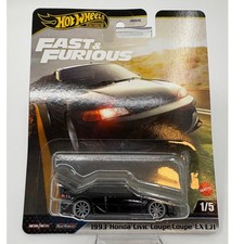 Hot Wheels Fast Furious 1993 Honda Civic Coupe EX EJ1