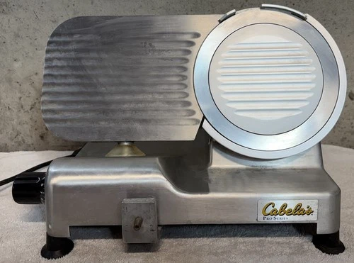 Cabela’s Pro Series SL-8 Electric Meat Food Deli Slicer 154W Adjustable Tested - product listing photo