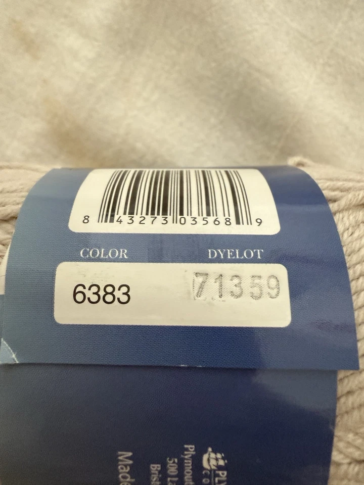 2 Bolas Plymouth Bandai’s Hilado Beige Y Rosa 100g Cada Mezcla Bambú/nylon. Nuevo Foto 3 de 4