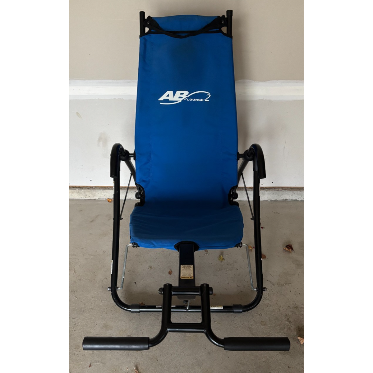 AB Lounge 折りたたみ腹筋台 Ab Lounger 2 Exercise Chair Abdominal Workout Lounger Blue Home