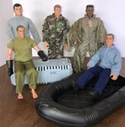 Lot 5 90’s Y2K GI Joe 12" Action Figures Plus Boat & Storage Locker Ghillie Suit