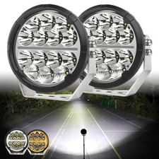 2x 6.5 pollici abbaglianti fari supplementari fari da lavoro 12v fuoristrada camion 4x4