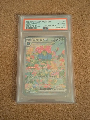 Venusaur Ex Pokemon 151 SIR 198/165 PSA 10