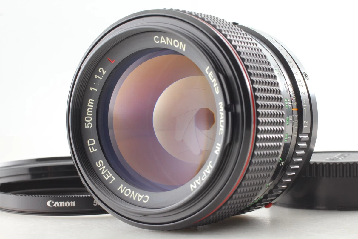 ■レア 単焦点 Canon New FD 50mm F1.2 L Canon FD f/1.2 Camera Lenses 50mm Focal for sale | eBay