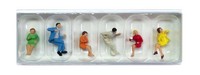 Preiser 14103 Sitzende Personen Spur H0 1:87