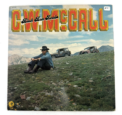 C.W. McCall Black Bear Road Vinyl LP-1975 MGM M3G 5009-Folk, Country-EX