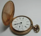 Vintage Waltham Seaside 6S 7J Pocket Watch GF Hunter Case Running